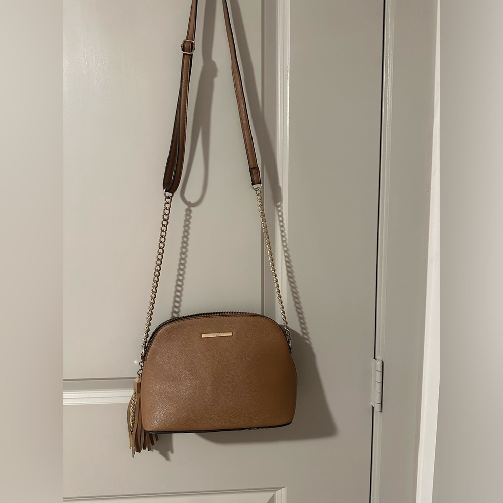 Brown aldo crossbody purse. Gently used. Still has a lot of life left in it.